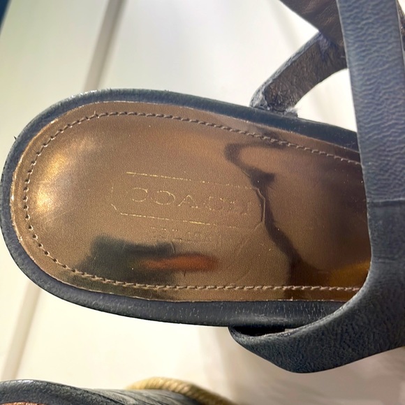 Coach branded wedge shoes!!! - Picture 2 of 9